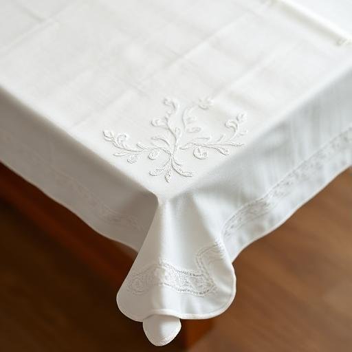 Nappe de table Brodée